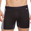 2(x)ist 2(x)ist Stripe Sport Boxer Briefs Black/White
