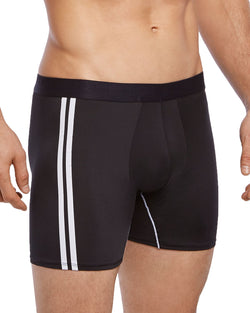2(x)ist 2(x)ist Stripe Sport Boxer Briefs Black/White thumbnail 2
