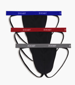 2(x)ist Black Micro Speed Dri Jockstrap 3-pack thumbnail 2