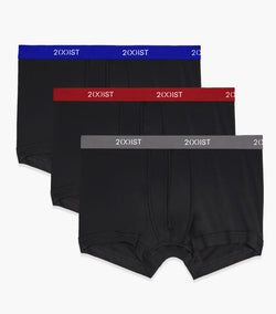 2(x)ist Black Micro Speed Dri No-show Trunk 3-pack thumbnail 2