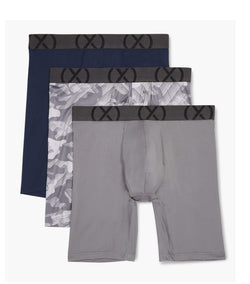 2(x)ist Grey Sport Mesh 9" Boxer Brief 3-pack thumbnail 2