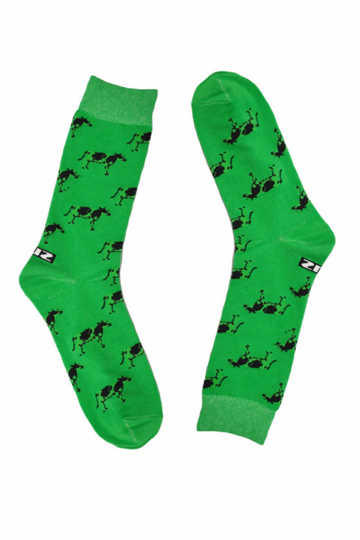 Sly Green & Multi Milk The Cow Boxer Brief & Socks Pack