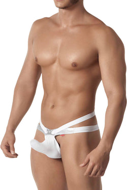 Pikante White Greek Attraction Thong thumbnail 1