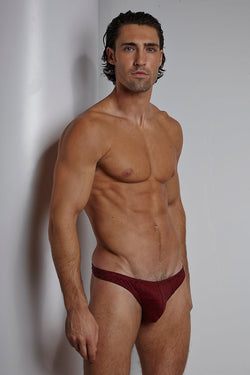 Contour Red Stripe Thong thumbnail 1