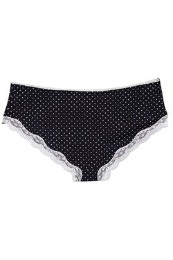 Catherine Malandrino Polka-Dot Microfiber Hipster thumbnail 2