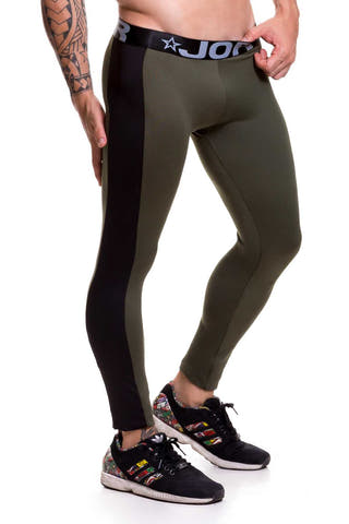 Jor Army-Green Athletic Runner Pant
