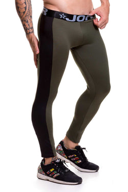 Jor Army-Green Athletic Runner Pant thumbnail 1