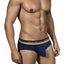 Clever Navy-Blue Lines Latin Brief