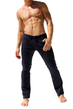 Rufskin Navy Asher Stretch Twill Jeans thumbnail 1