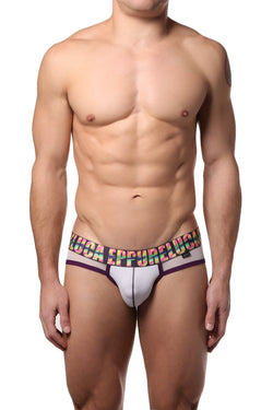 EppureLuca White Stefano Low-Rise Brief thumbnail 1