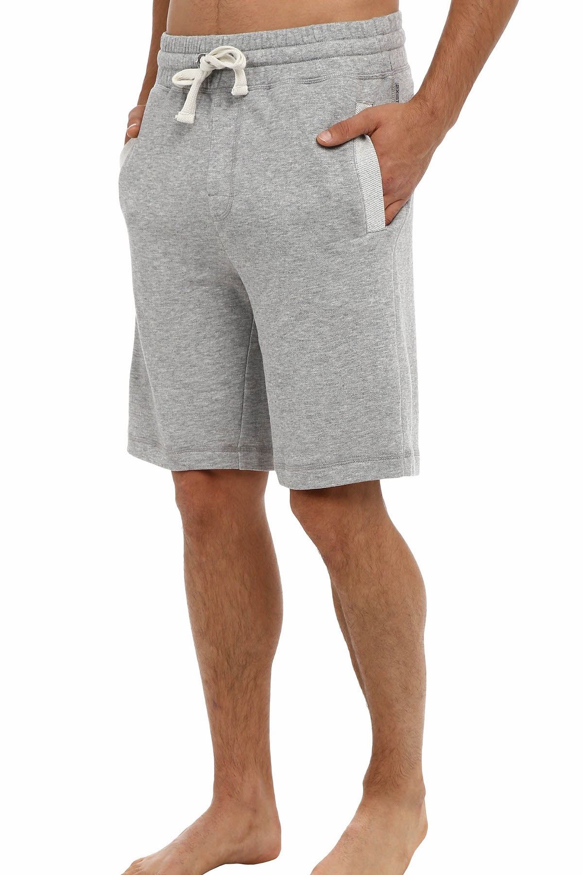 2(X)IST Heather-Grey Core French Terry Sweat Short