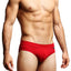 Discover Solid Red Slip Brief