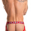Jor Printed Orange Jockstrap