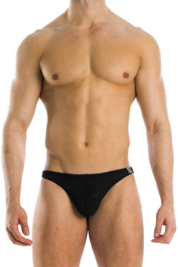 Modus Vivendi Black Geo Low Cut Brief thumbnail 1