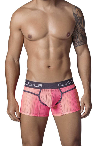 Clever Neon-Coral Revolution Boxer Brief