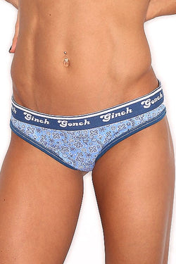 Ginch Gonch Blue Bandana Thong thumbnail 1