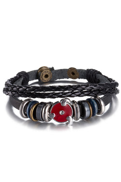 Vintage Red Eye Charm Bracelet thumbnail 1