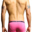 James Tudor Pink & White Retro Boxer