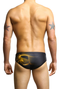 Vanwolff Black Pirhana Swim Brief thumbnail 3