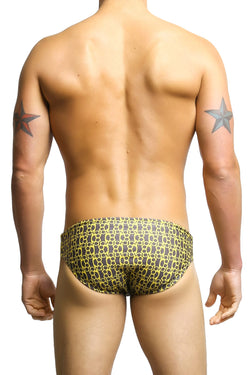 Radical Element Yellow Brass Knuckles Luke Swim Brief thumbnail 3