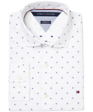 Tommy Hilfiger  Mullins Poplin Dobby Shirt Large