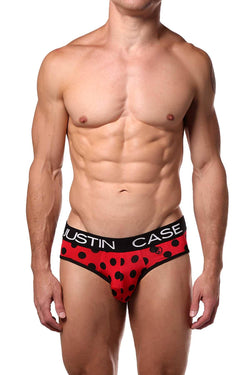 JustinCase Red Polka Brief thumbnail 1