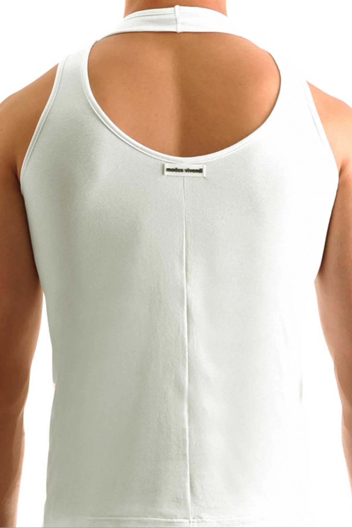 Modus Vivendi White Twin Tank Top T Shirt