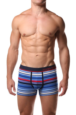 Unsimply Stitched Blue Multi Stripe Trunk thumbnail 1