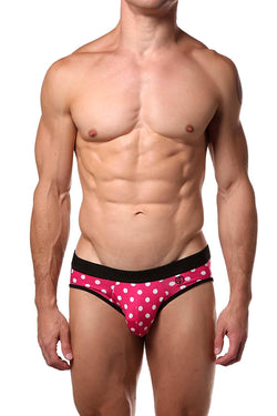 JustinCase Magenta Polka Brief thumbnail 1