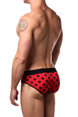 JustinCase Red Polka Brief thumbnail 2