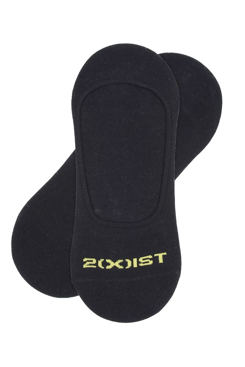 2(X)IST Black Casual Liner Sock