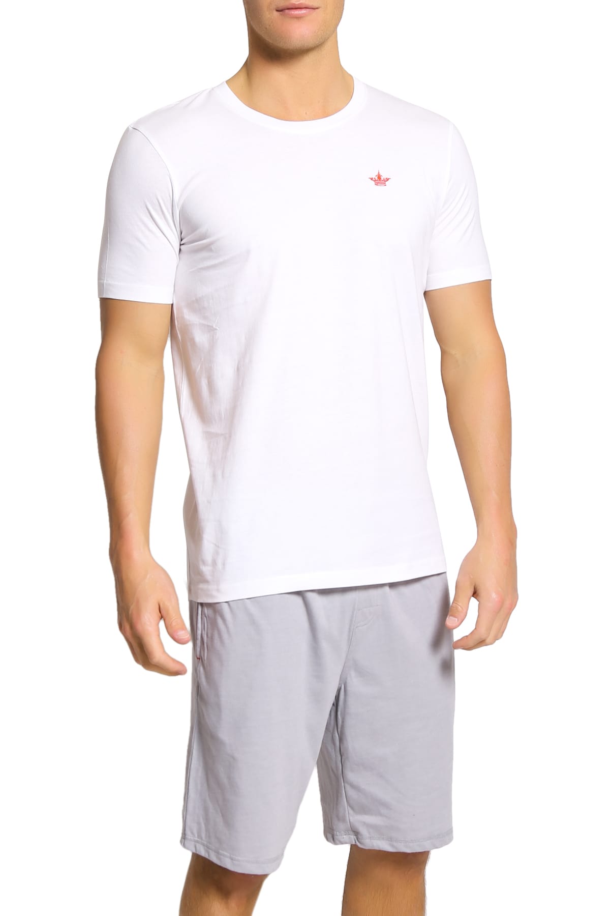 English Laundry White Crew Neck