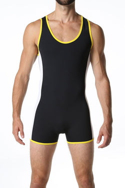 CheapUndies Yellow Sport Singlet thumbnail 4