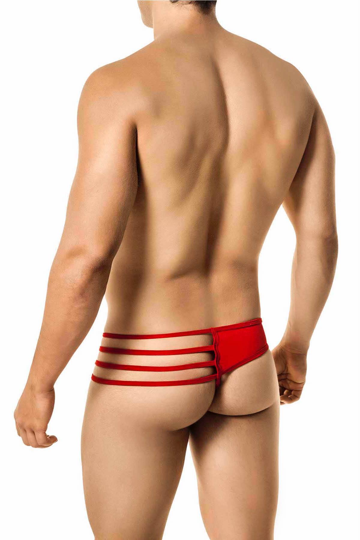 Candyman Red 4-String Thong