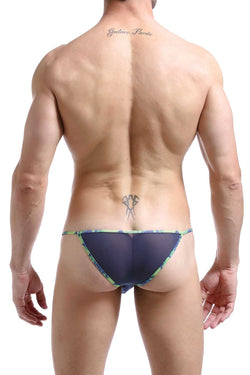 PetitQ Blue Mesh Bikini thumbnail 3
