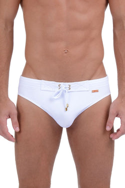 2(X)IST White Gold Collection Cabo Swim Brief thumbnail 1
