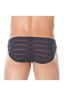 Gregg Homme Black Mesh Encore Brief thumbnail 4