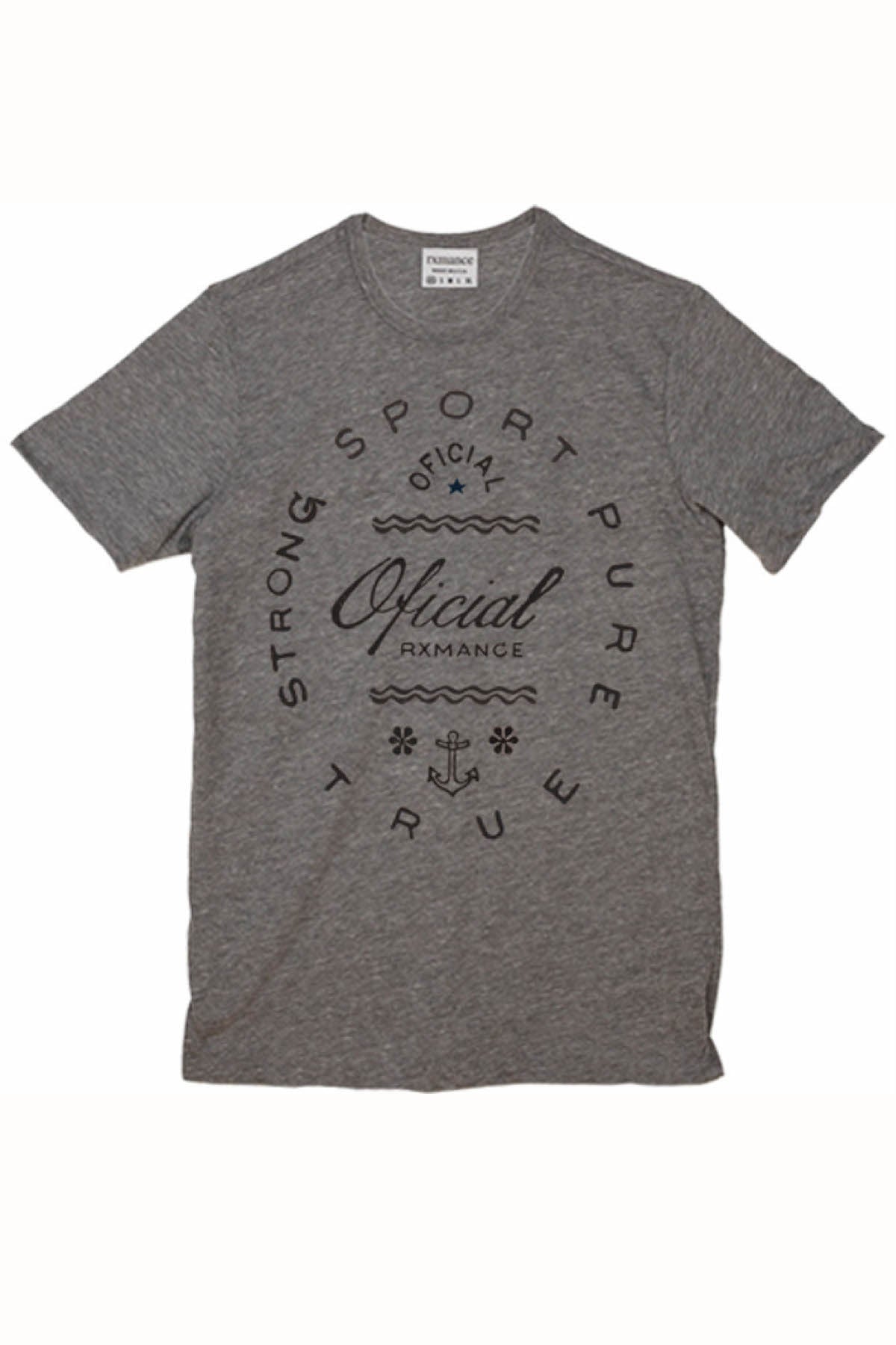 Rxmance Grey Oficial Crew Tee