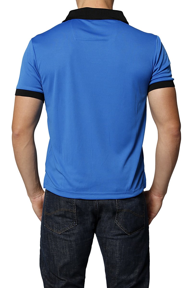 Body Tech Royal Blue Motion Polo Shirt