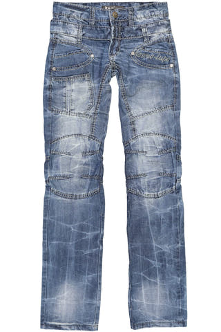 Kosmo Lupo Jeans Blue Double Waist Jean