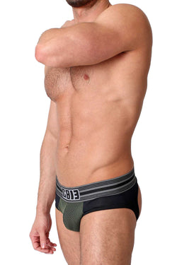 Timoteo Army Green Dragnet Jock Brief thumbnail 3