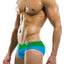 Modus Vivendi Light Blue & Green Rainbow Swim Brief