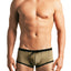 2EROS Yellow Zig Zags & Logos Swim Trunk