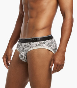 2XIST Cotton Stretch No-Show Brief 3-Pack Floral thumbnail 4
