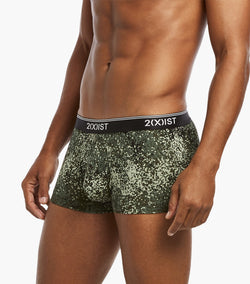 2XIST Cotton Stretch No-Show Trunk 3-Pack Camo thumbnail 4