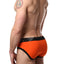 Alexander Cobb Orange & Black Slip Brief