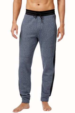 Kenneth Cole Reaction Indigo-Heather Downtime Marled Lounge Pant