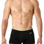 2(X)IST Black Zebra Print No-Show Trunk