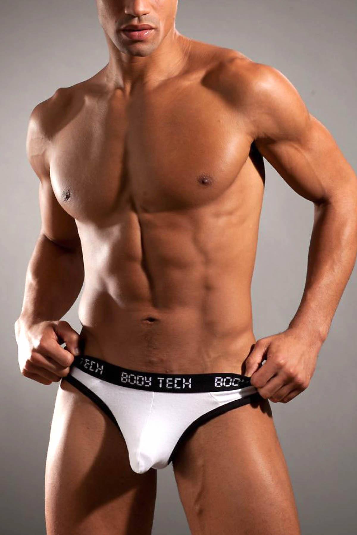 Body Tech White Maximizer Thong