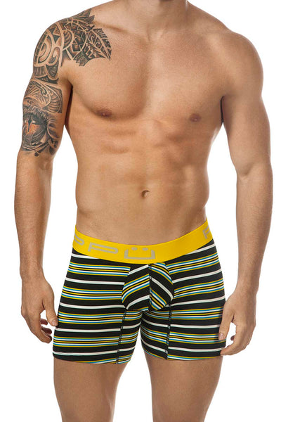 PPÜ Black/Yellow Stripe Boxer Brief
